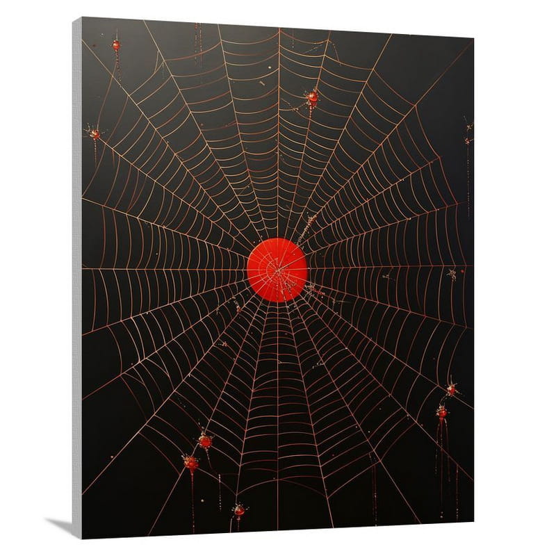 Insect's Web - Canvas Print