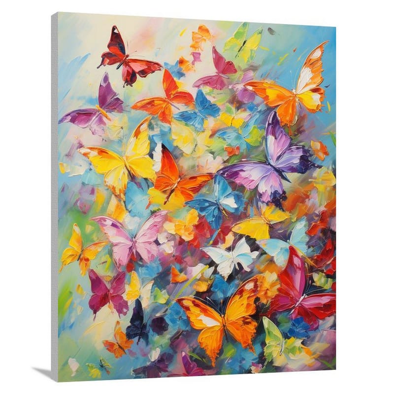 Insect Symphony - Impressionist 2 - Canvas Print