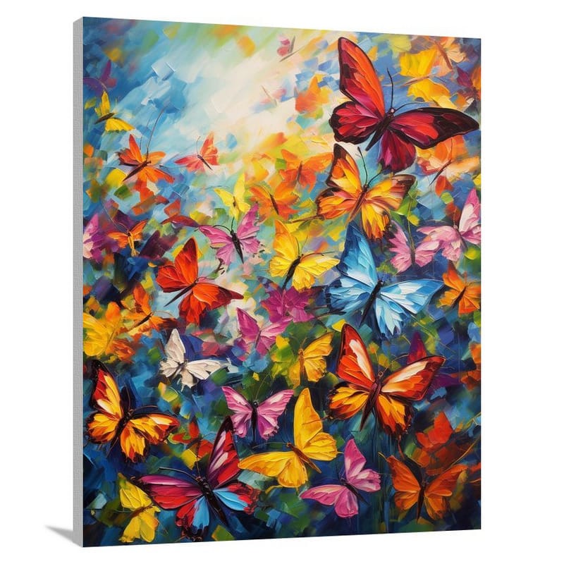 Insect Symphony - Impressionist - Canvas Print