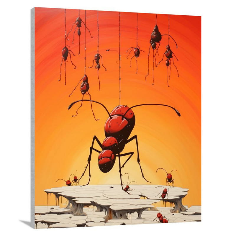 Insect Symphony - Pop Art - Canvas Print