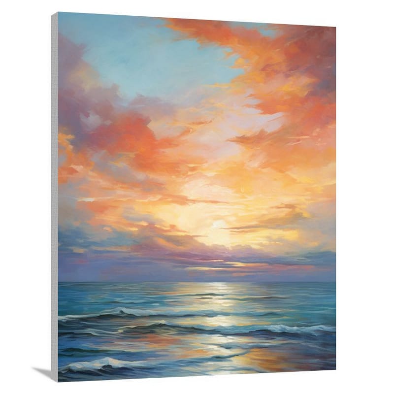 Inspirational Sunset - Impressionist - Canvas Print