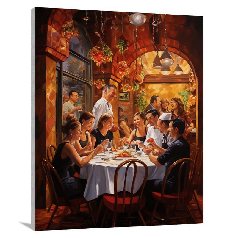 International Cuisine - Canvas Print