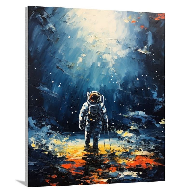 Into the vast expanse of stars - Canvas Print