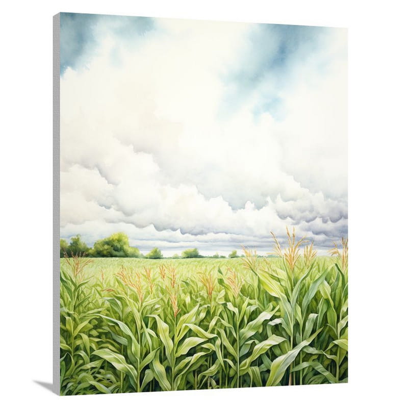 Iowa's Resilient Harvest - Canvas Print