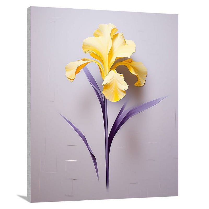 Iris Blooms - Canvas Print
