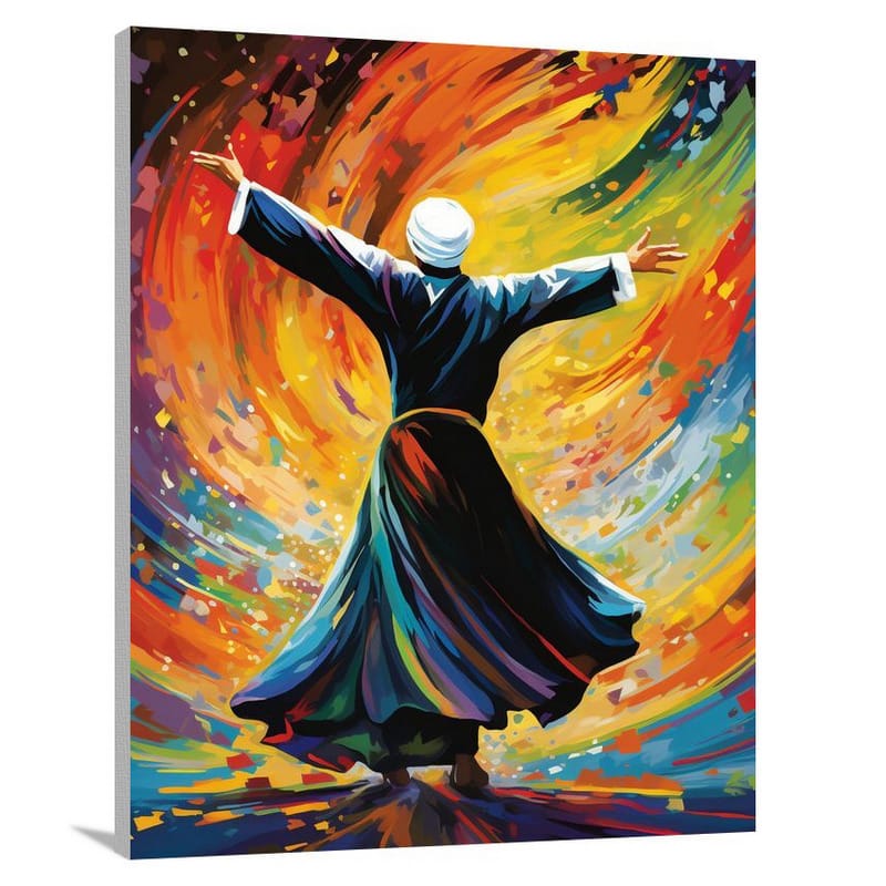 Islamic Ecstasy - Canvas Print