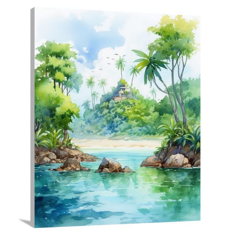 Island Oasis - Canvas Print