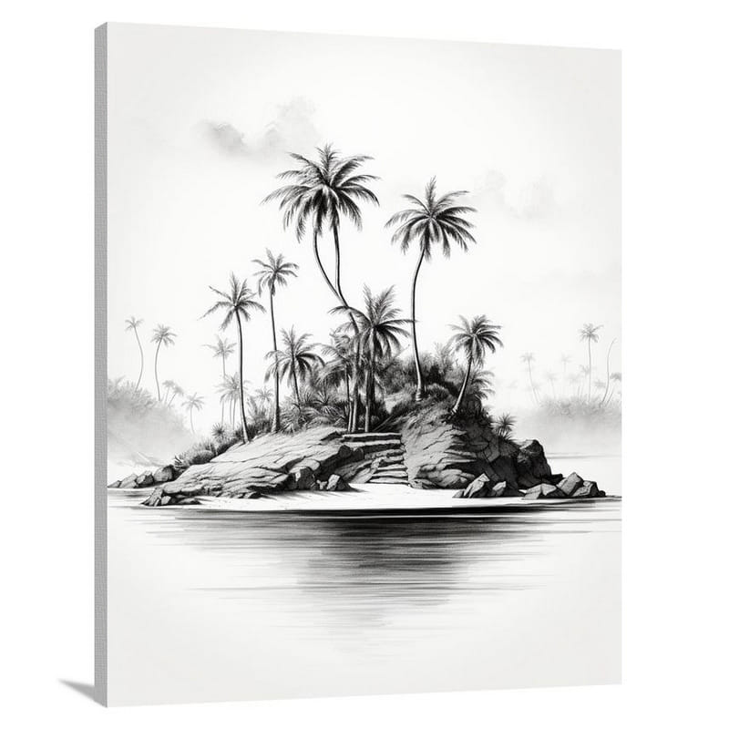 Island Serenity - Canvas Print