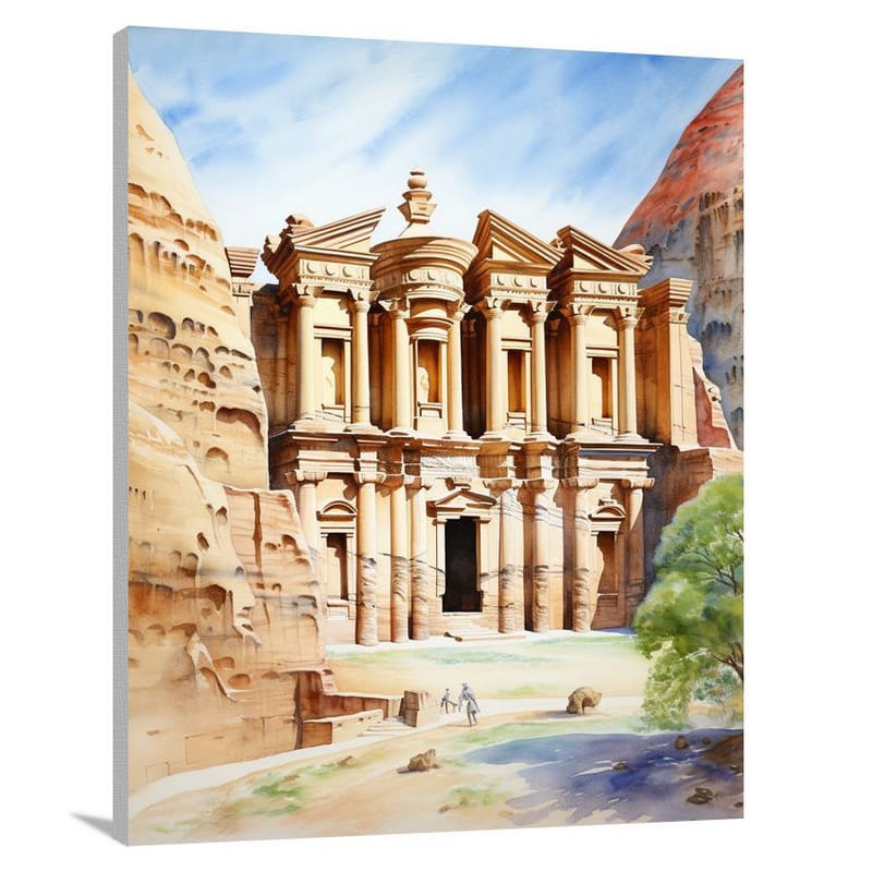 Israel's Mystical Ruins - Canvas Print