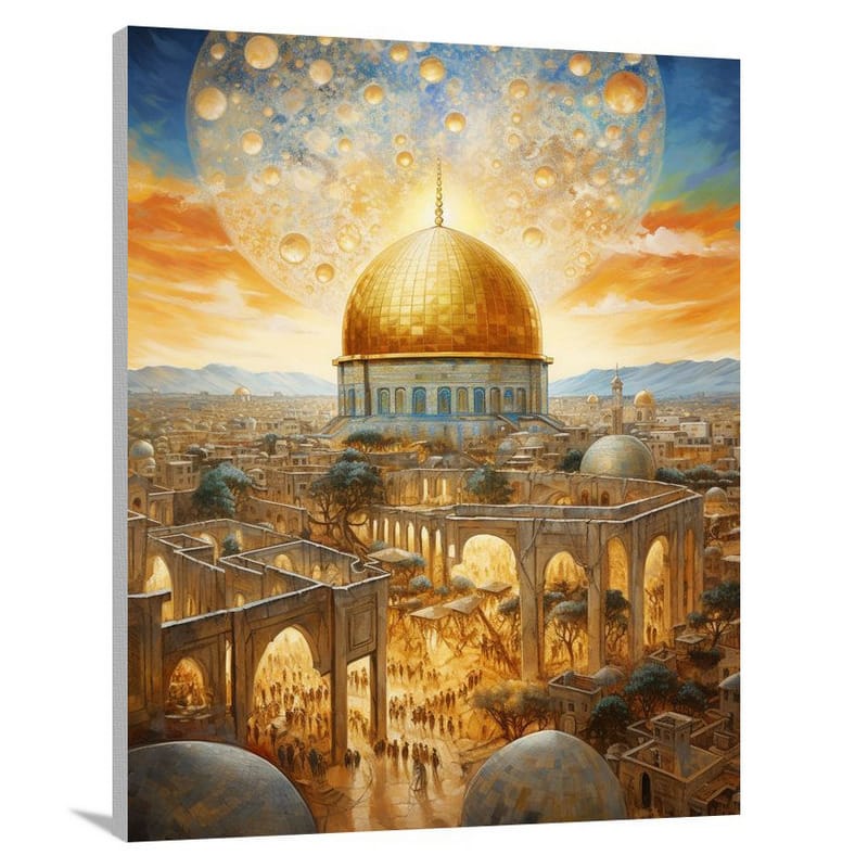 Israel's Sacred Whispers - Canvas Print