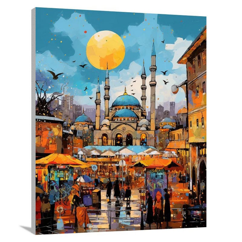 Istanbul Nights - Canvas Print