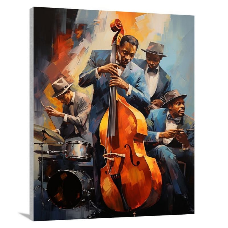 Jazz Harmony - Impressionist - Canvas Print