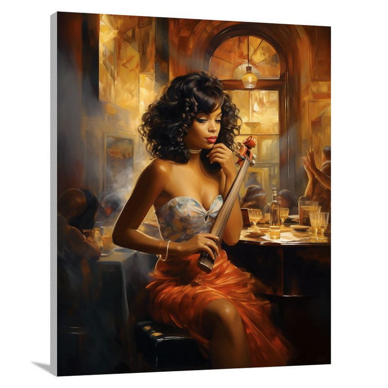 Jazz Serenade - Contemporary Art - Canvas Print