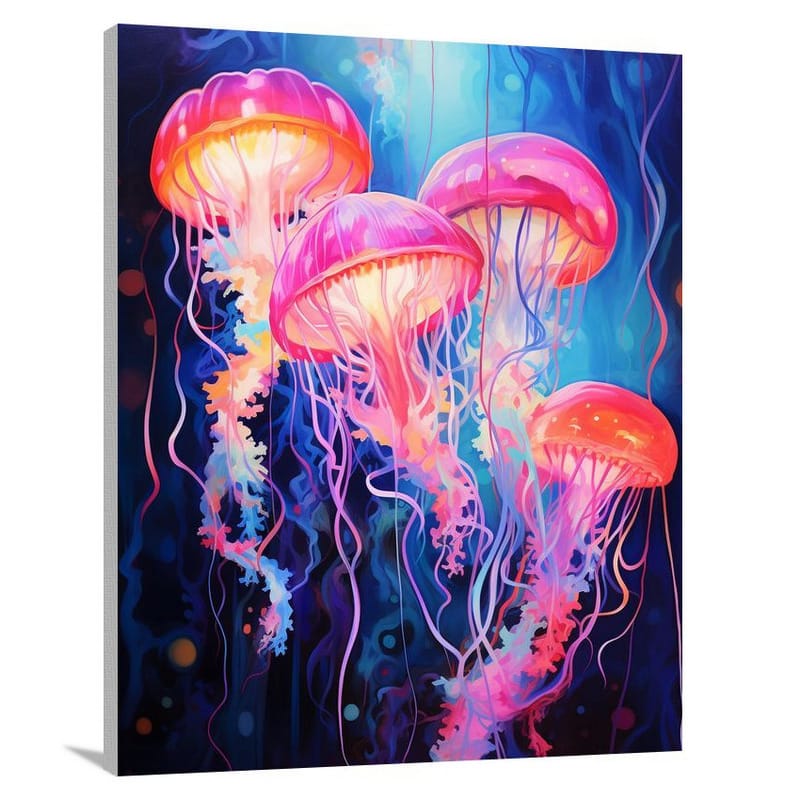Jellyfish - Contemporary Art - Contemporary Art - Canvas Print