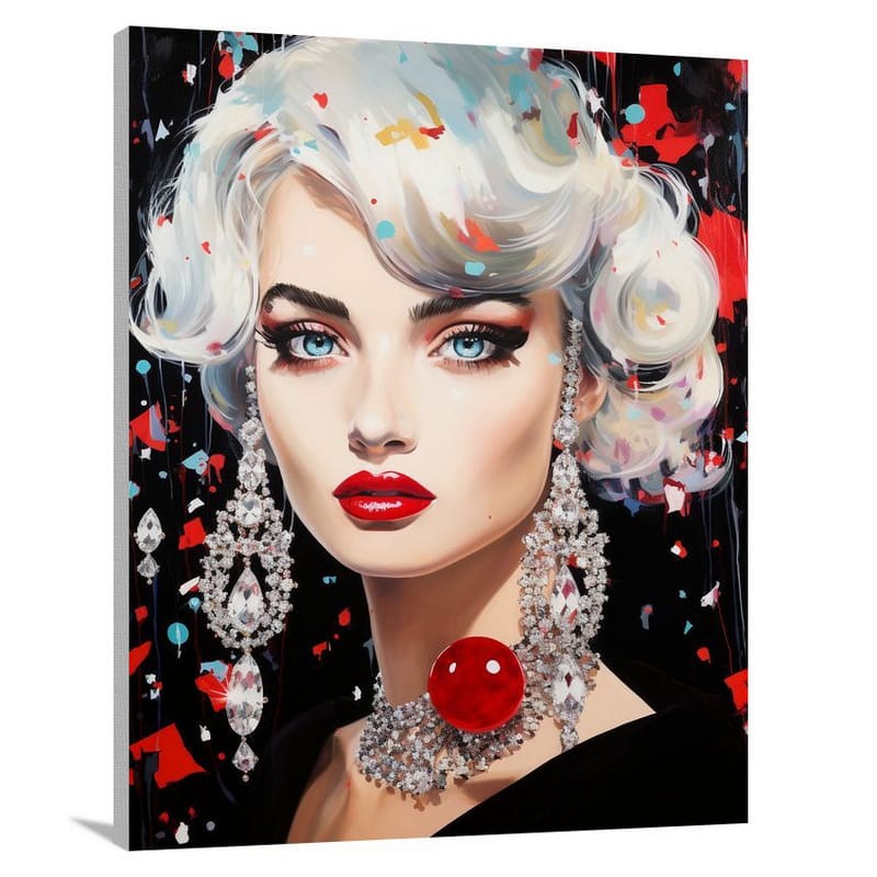 Jewelry Extravaganza - Canvas Print