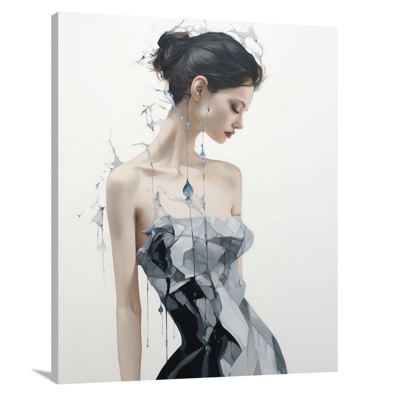 Jewelry's Couture Elegance - Canvas Print