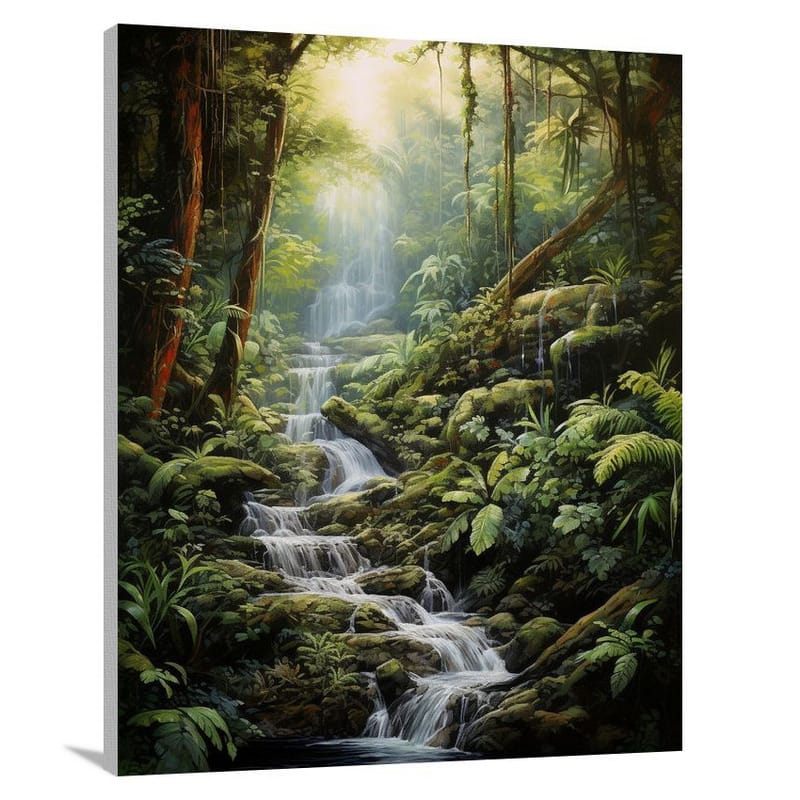 Jungle's Serenade - Contemporary Art - Canvas Print