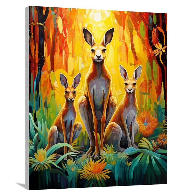 Kangaroo's Haven - Canvas Print