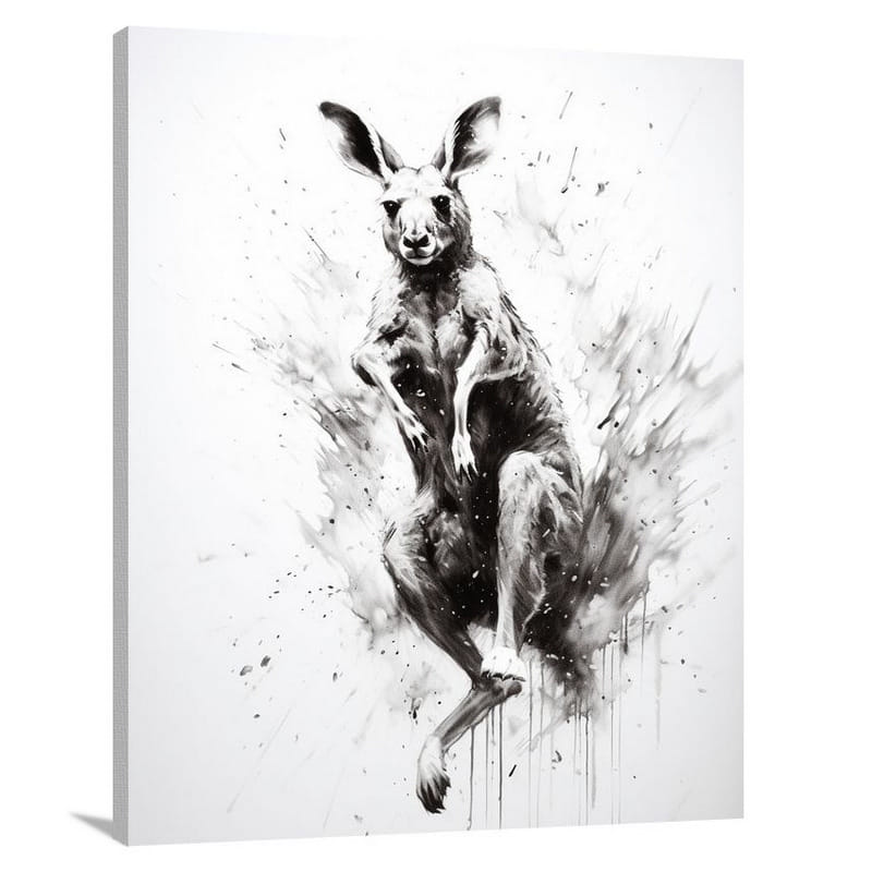 Kangaroo's Leap - Canvas Print