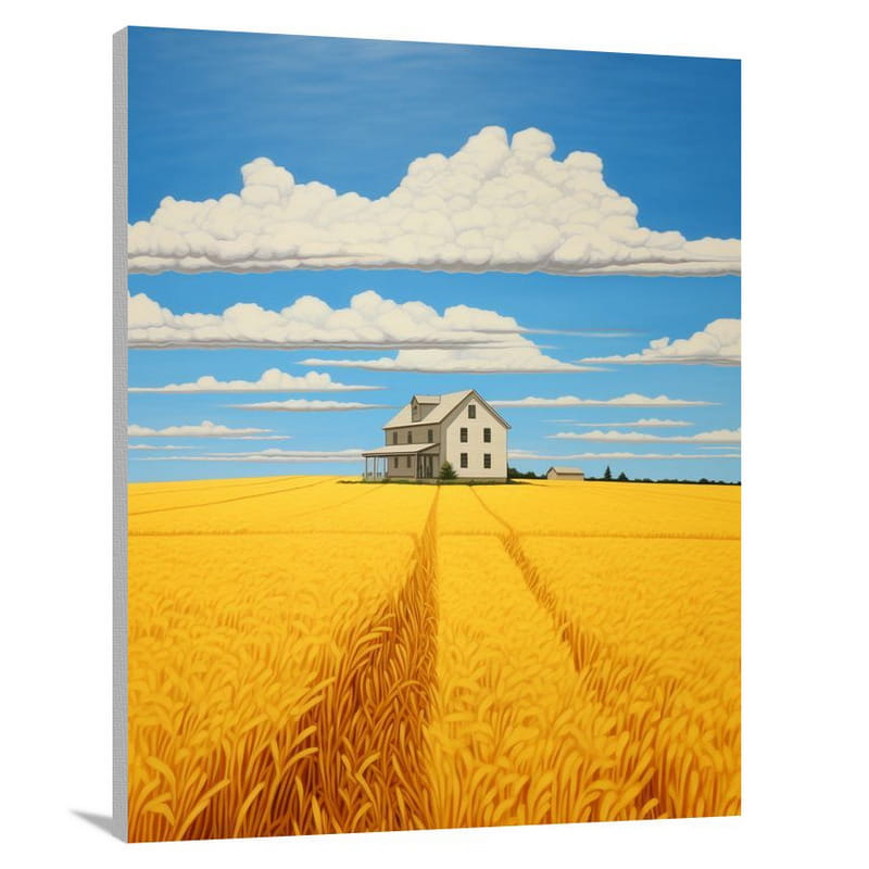 Kansas Fields - Pop Art - Canvas Print