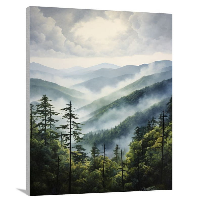 Kentucky's Enchanting Peaks - Canvas Print