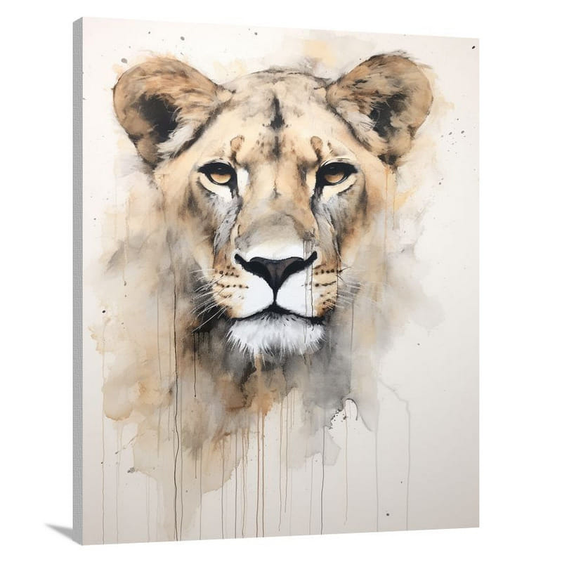 Kenya's Majestic Gaze - Canvas Print