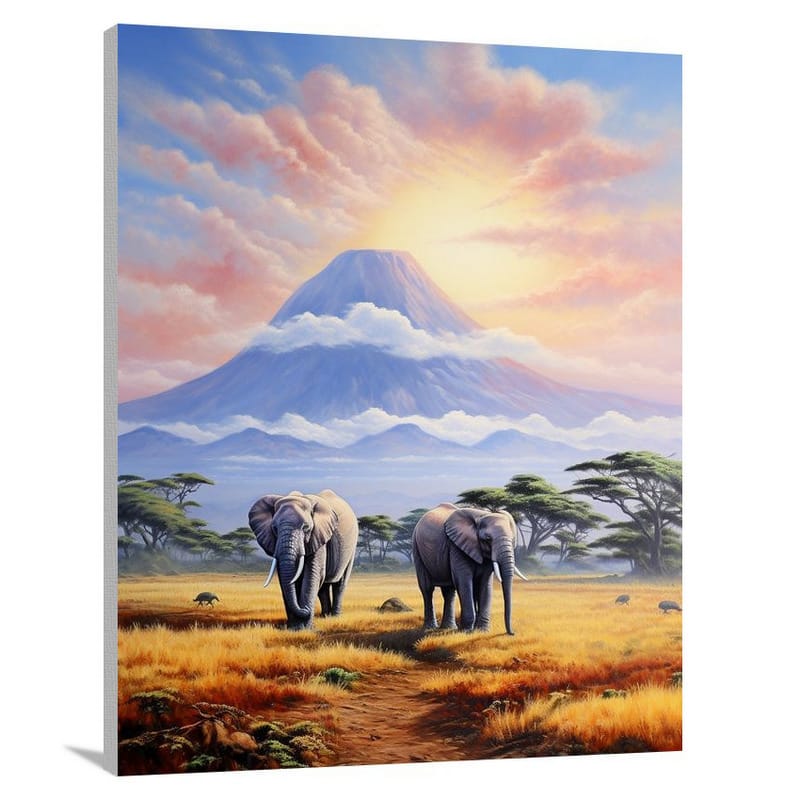 Kenyan Serenity - Contemporary Art - Canvas Print