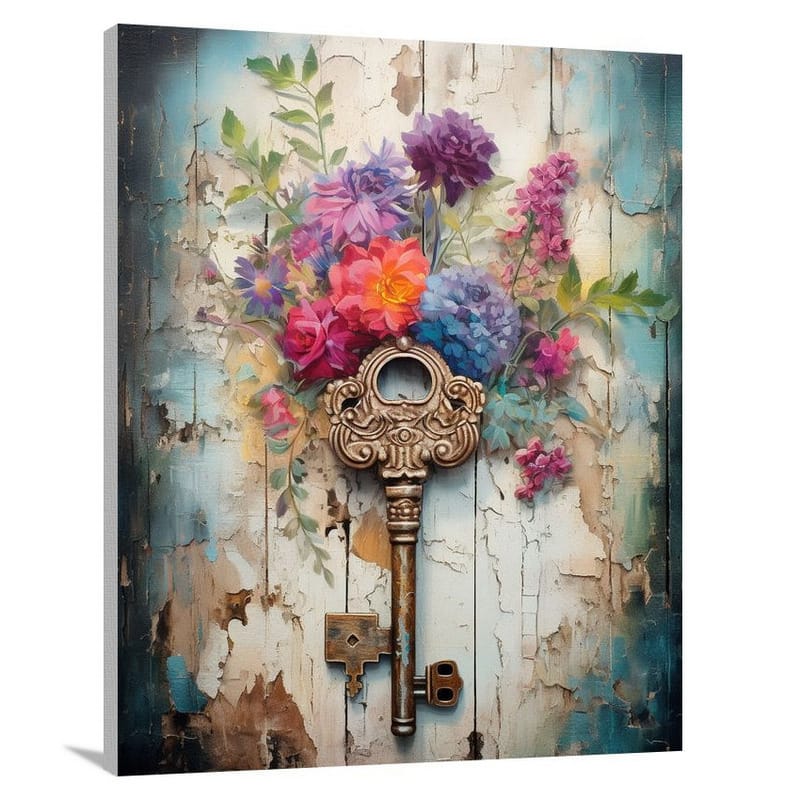 Key to Nature's Beauty - Canvas Print