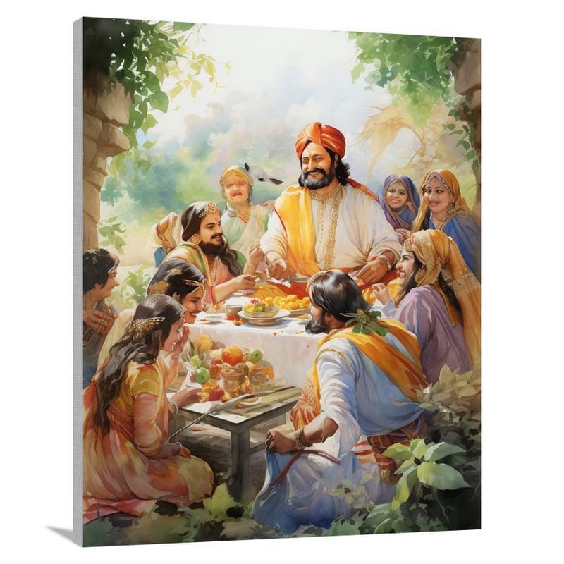 King's Feast - Canvas Print