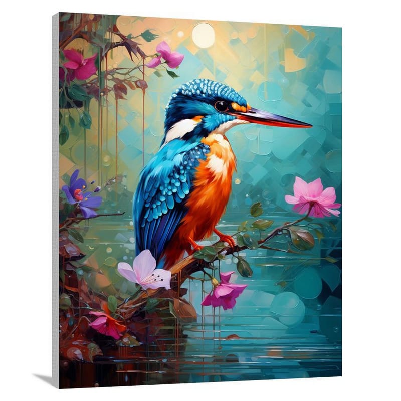 Kingfisher's Haven - Canvas Print
