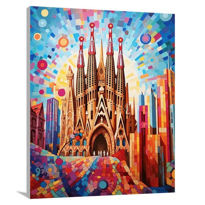 La Sagrada Familia - Canvas Print