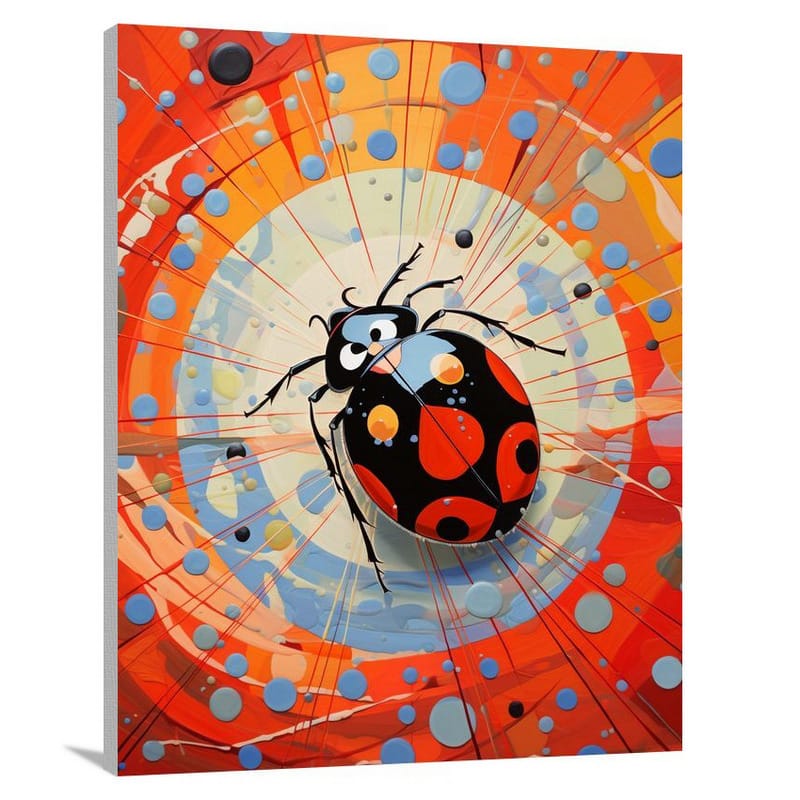 Ladybug's Dance - Canvas Print