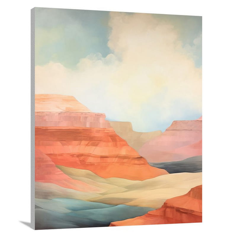 Las Vegas Canyon - Canvas Print
