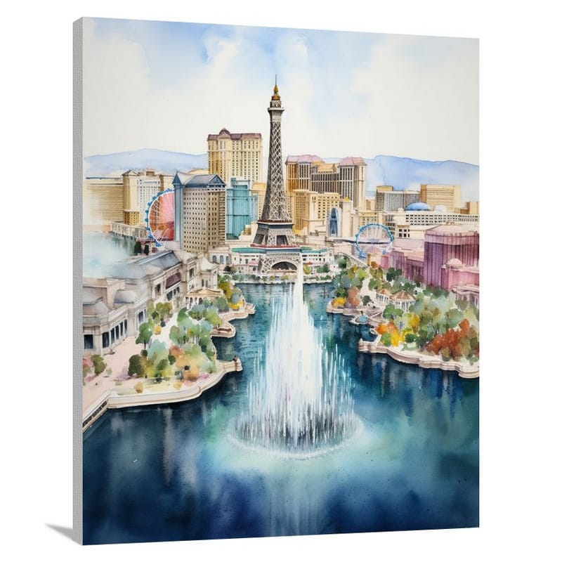 Las Vegas Mirage - Canvas Print