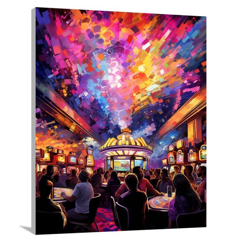 Las Vegas Nights - Canvas Print