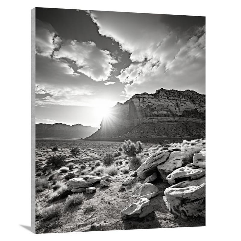 Las Vegas Sunset - Canvas Print