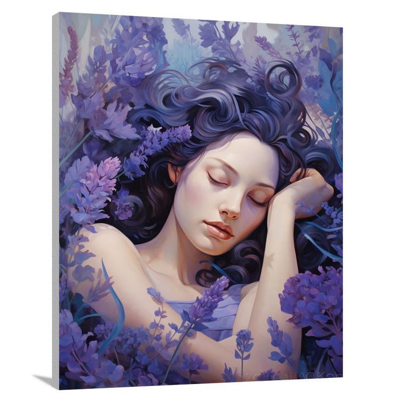 Lavender Dreams - Contemporary Art - Canvas Print