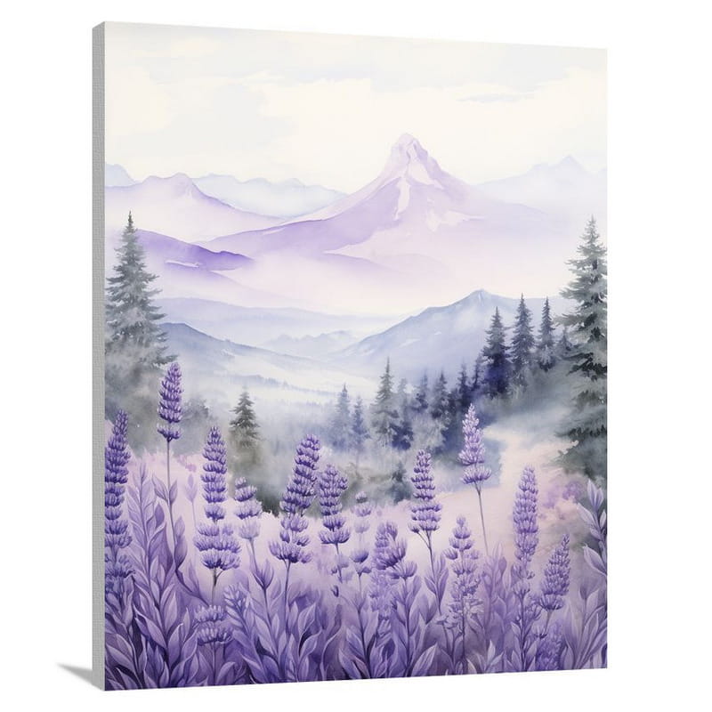 Lavender Majesty - Canvas Print