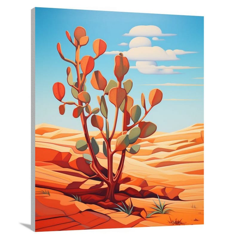 Leafy Oasis - Canvas Print