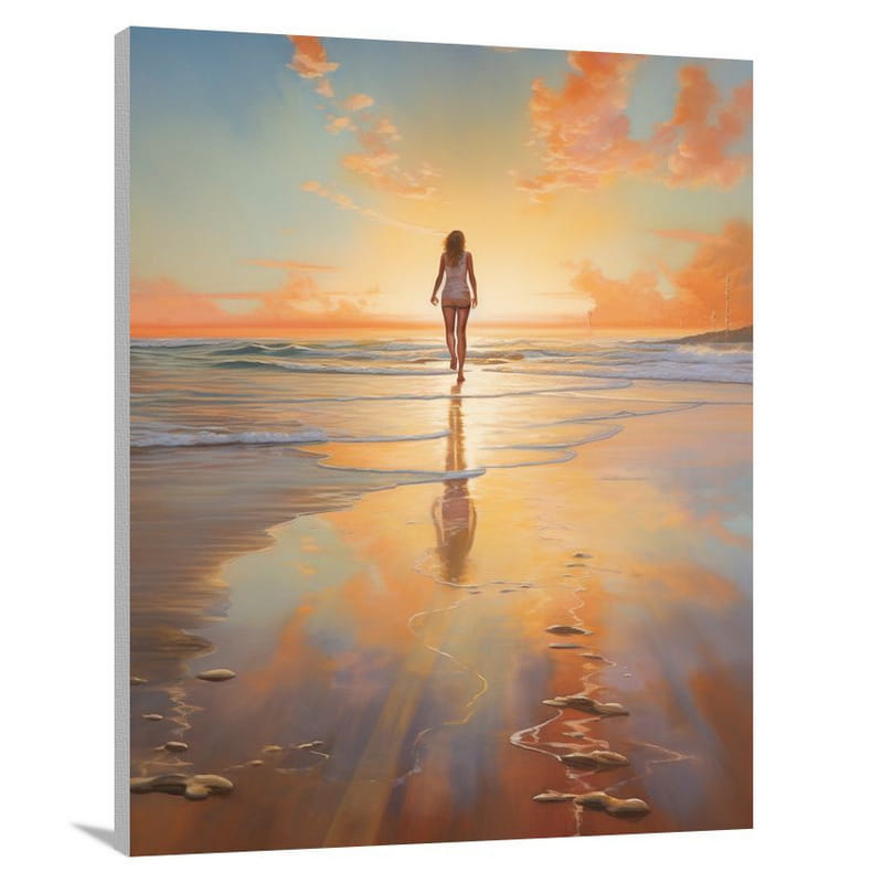 Legs in the Sands - Canvas Print