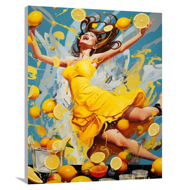 Lemon Delight - Canvas Print