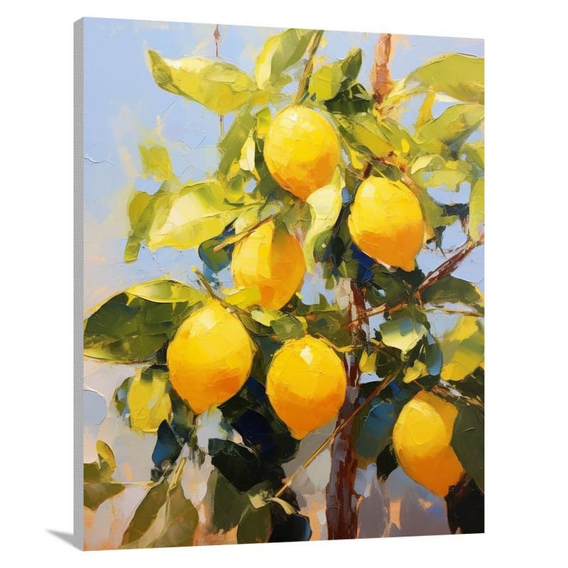 Lemon Harvest - Impressionist - Canvas Print