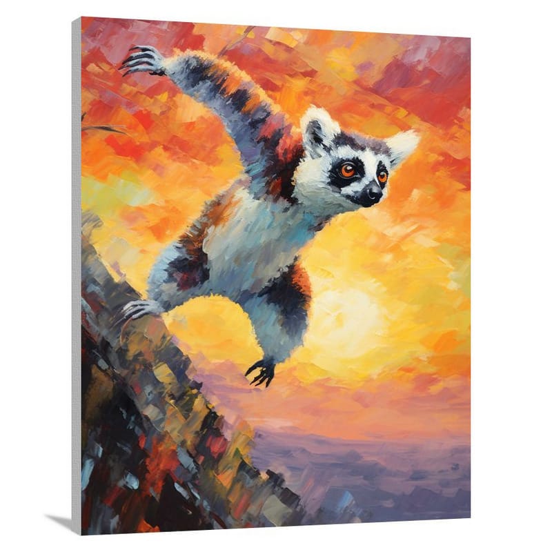 Lemur's Leap - Canvas Print