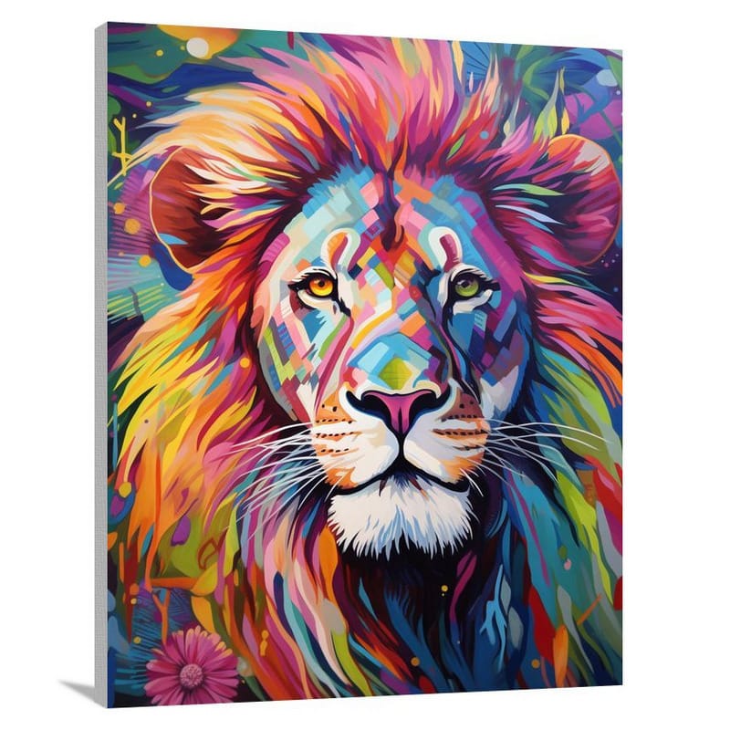 Leo's Kaleidoscope - Canvas Print