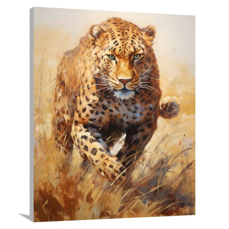 Leopard's Majesty - Canvas Print
