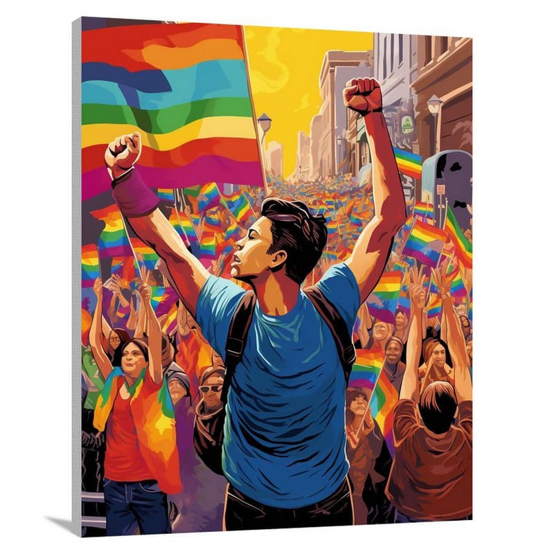 LGBTQ+ Revolution - Canvas Print