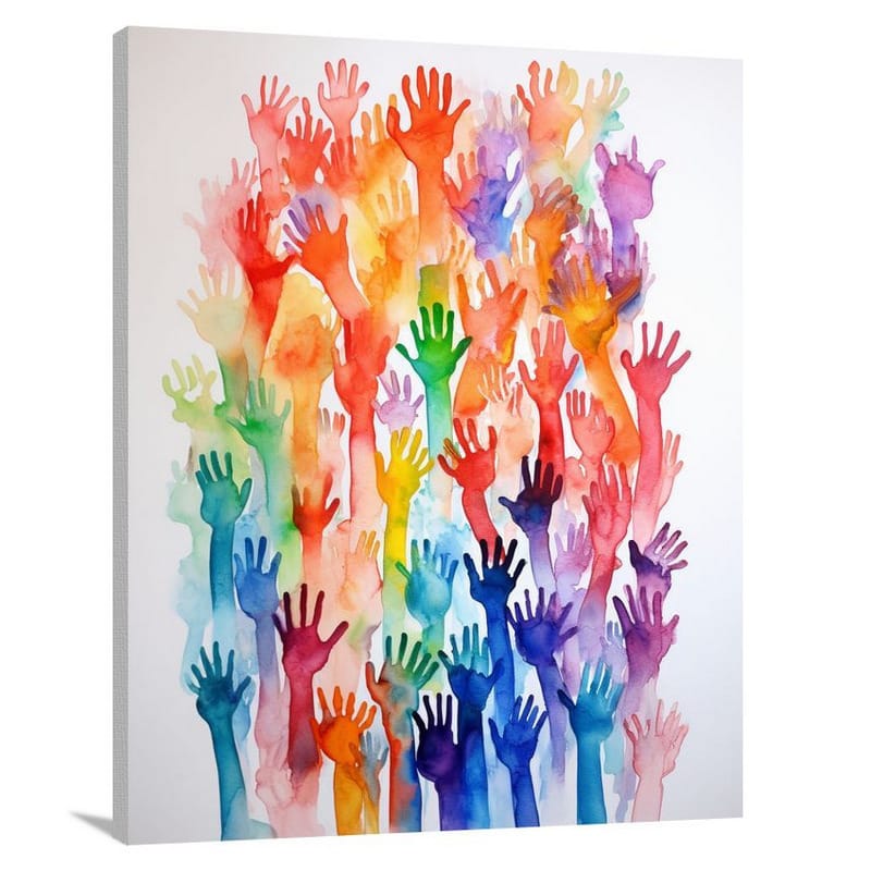 LGBTQ+ Unity - Canvas Print