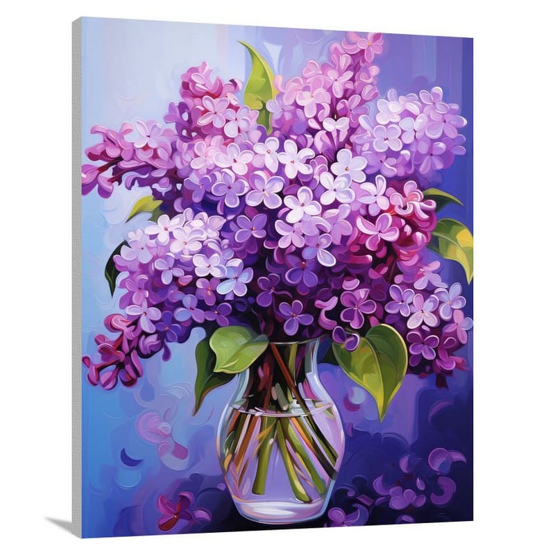 Lilac Blossoms - Canvas Print