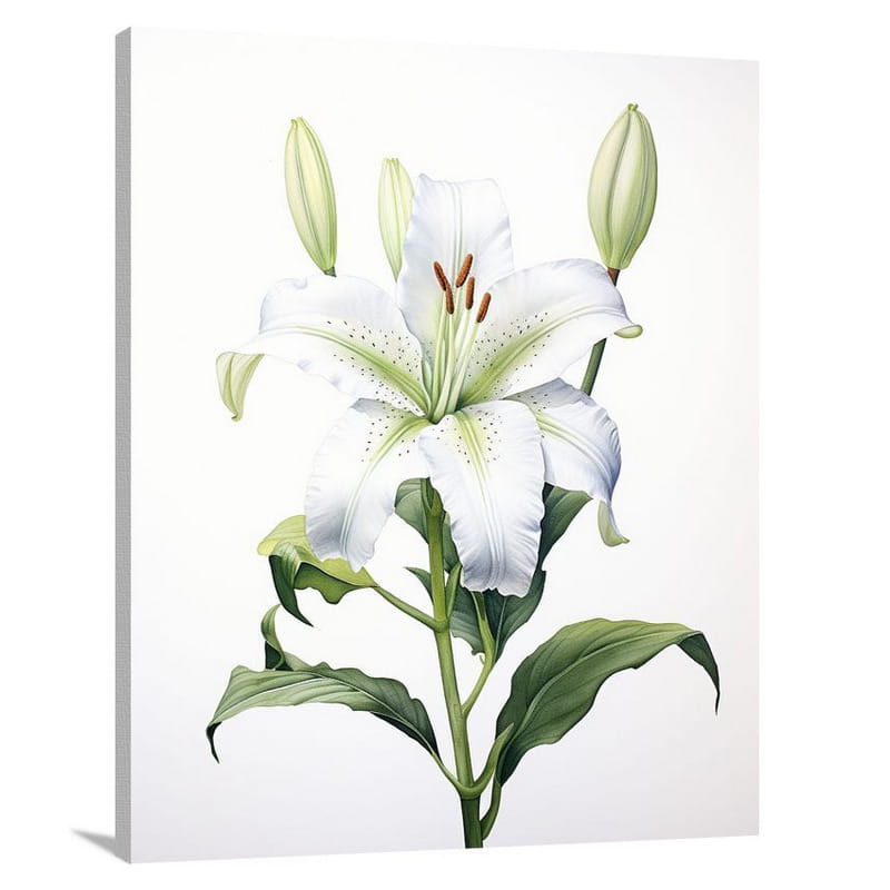 Lily's Serenity - Canvas Print