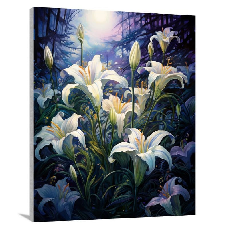Lily's Whisper - Canvas Print